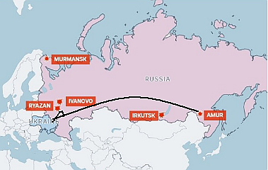 Amur Oblast bomb ukraine map - Google 検索