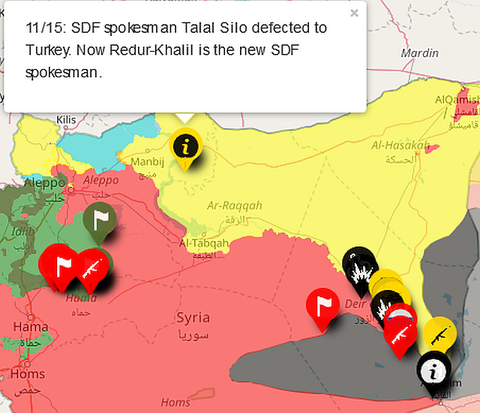 Syrian Civil War Map _ Live Map of the Syrian Civil War