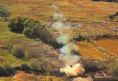 com - USMC Assault Breacher Vehicle in action - Afghanistan