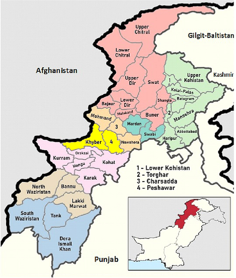 Khyber-Pakhtunkhwa-map