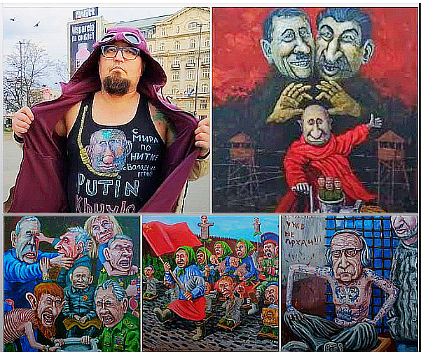 Russian artist Semyon Skrepets