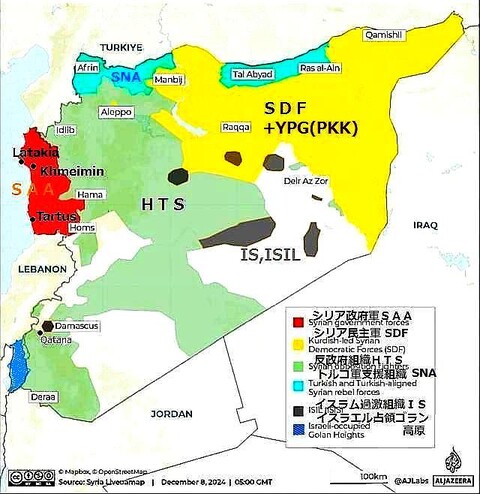 Syria-control-map_December-8_2024 kkkju hhhgf hhgf