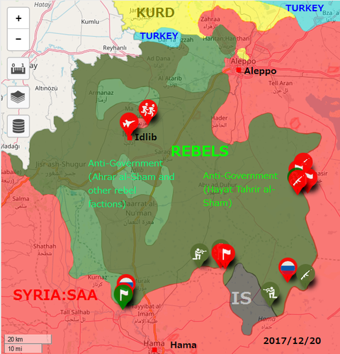 Syrian Civil War Map _ Live Map of the Syrian Civil War