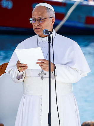 Pope Leo says history