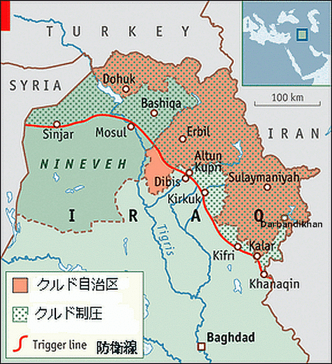 Bashiqa-Map