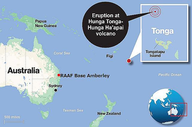 Tonga-eruption