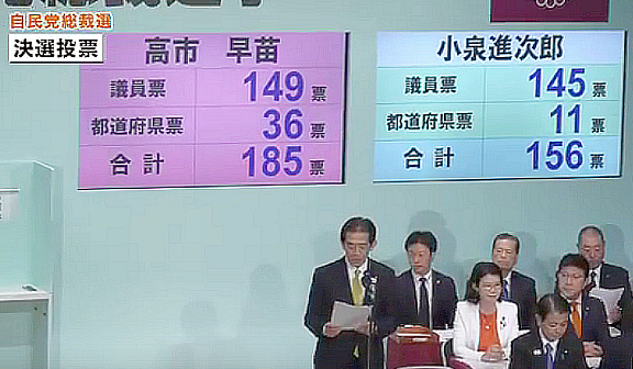 自民党新総裁に高市氏 - YouTube