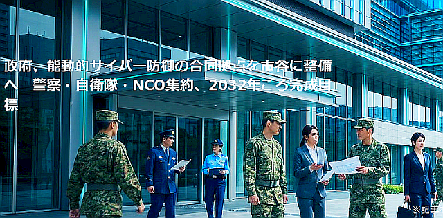 政府、能動的サイバー防御の合同拠点を市谷