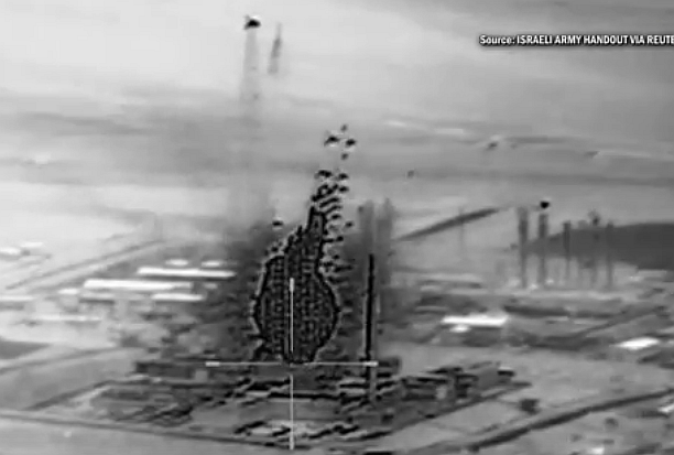 Breaking- Israel hits Iran’s Arak Nu