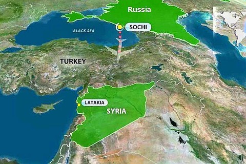 Russia-crash-map