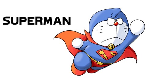 Doraemon-Superman
