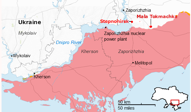 Ukraine’s failed Mala Tokmachka assau