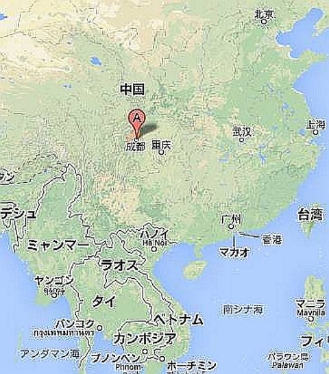 四川省・成都 - Google マップ