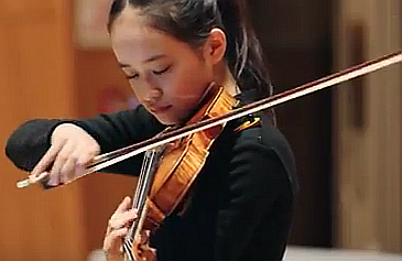 【報ステ】13歳のバイオリニ