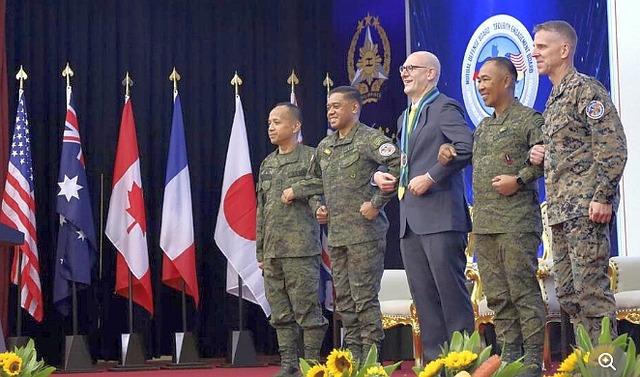 日本、米比大規模演習に本格参加