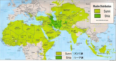 スンニ・シーアMuslim Sunni and Shia