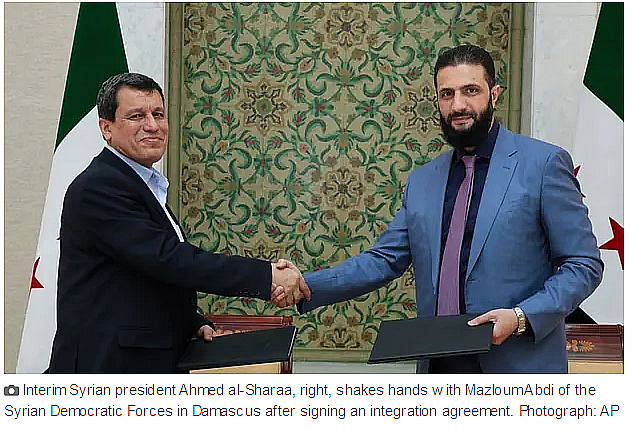 Syrian government reaches deal with Kurd