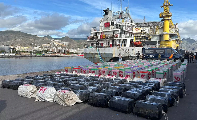 Spain Seizes Record Cocaine Haul In Atlantic Sea