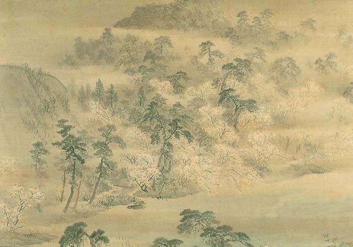 呉春筆「白梅図屏風」－円山四条派の絵画－ : いつでもLOUPE