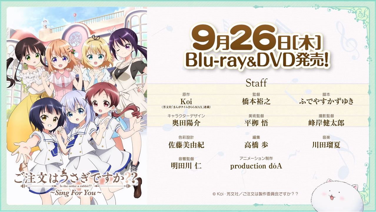 海外の反応 ご注文はうさぎですか Sing For You オリジナルova発売決定を記念する国際的見解 国際的アニメ 日常 21リフレッシュ工事中 海外の反応 ご注文はうさぎですか Sing For You オリジナルova発売決定を記念する国際的見解 国際的アニメ 日常 21リフレッシュ工事中