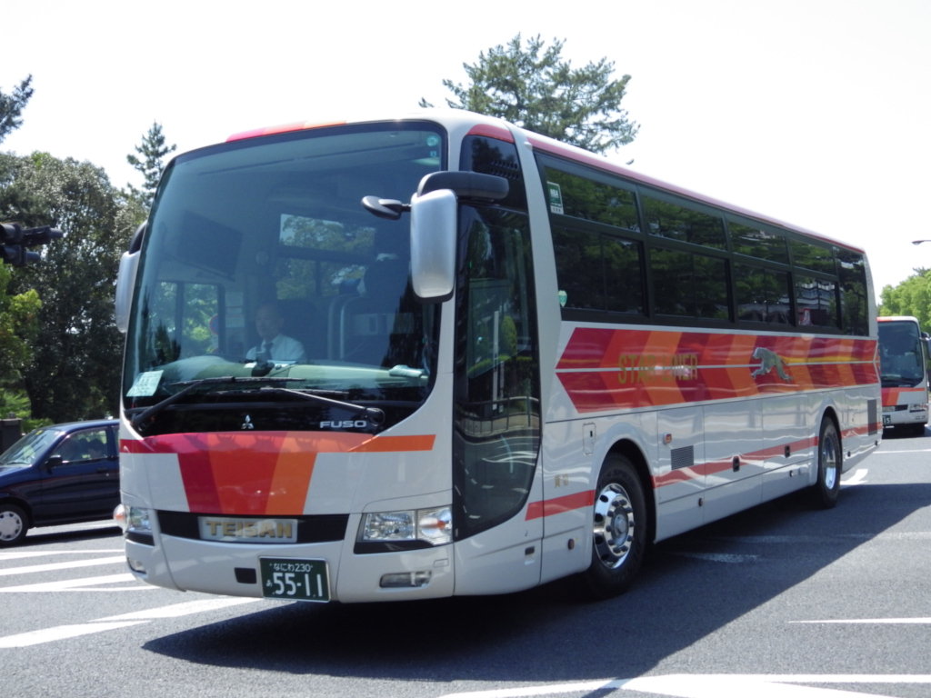 帝産観光バス 5511 奈良交通とバス撮影記