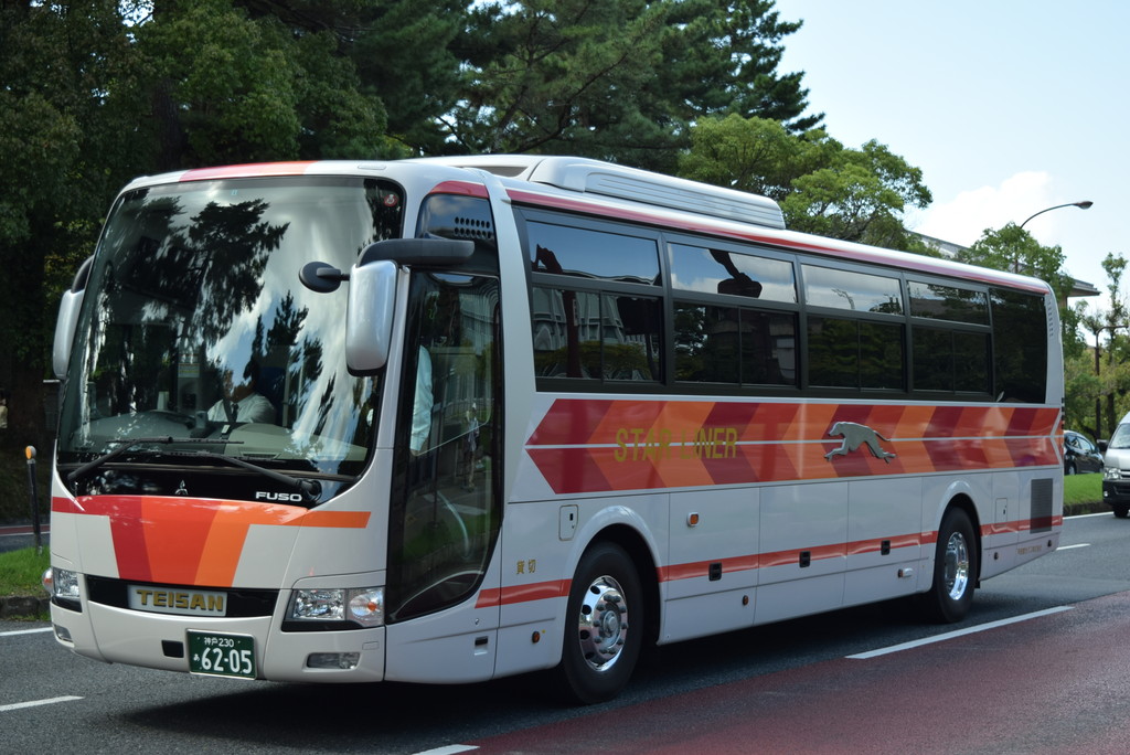 奈良交通とバス撮影記 帝産観光バス 神戸230あ6205