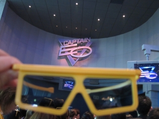 1986 東京ディズニーランド キャプテンEO 3Dメガネ