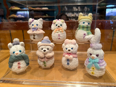 シークレットオブスノーウーデイ雪だるま７人セット ダッフィー＆フレンズのシークレット・オブ・スノーウィーデイ