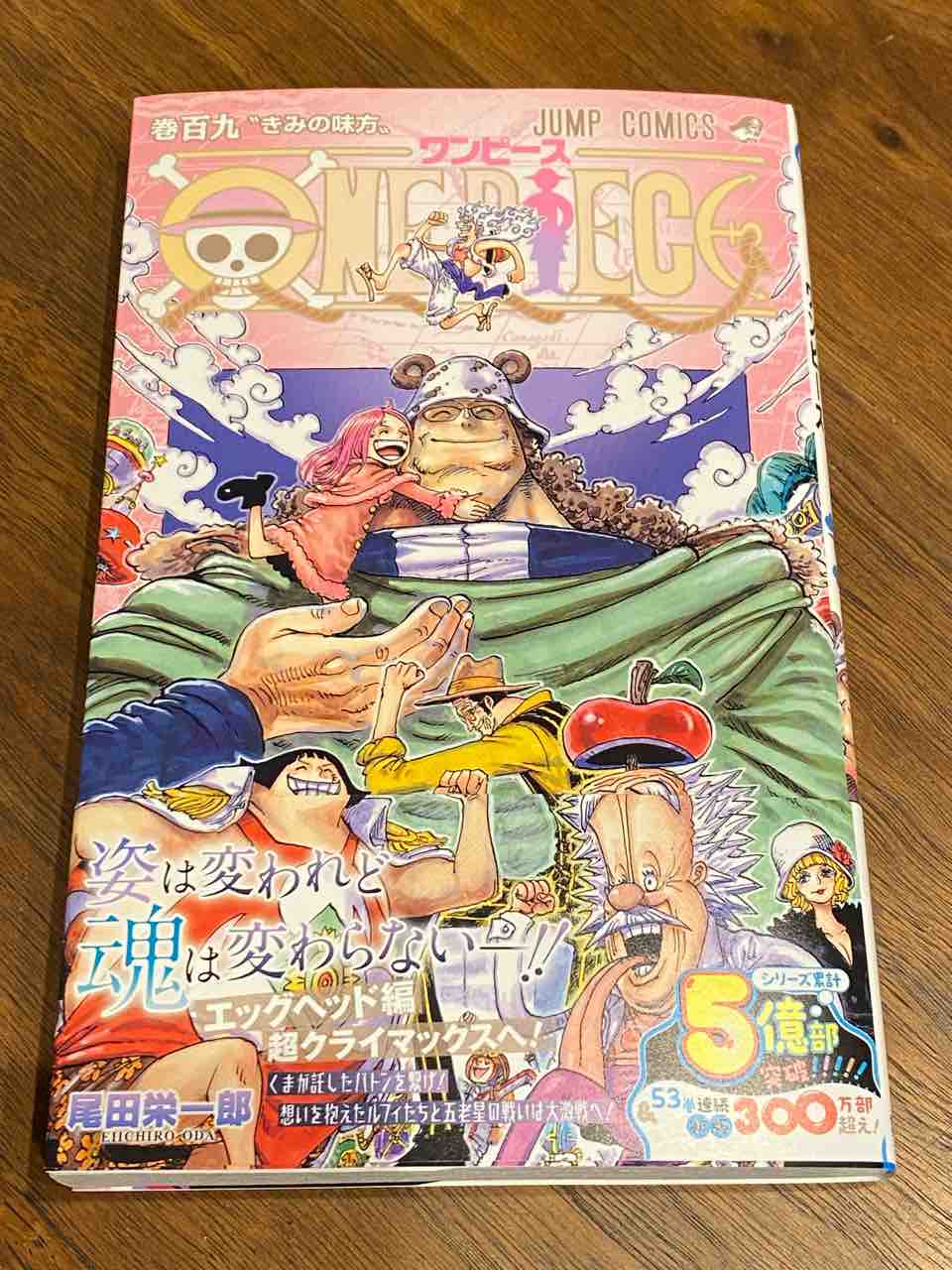 ワンピース109巻 : PHOTO日記