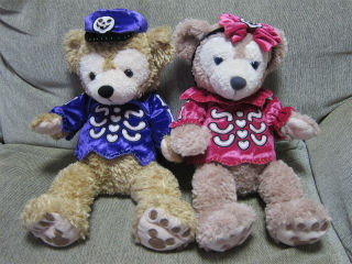 ダッフィーのお着替え-ハロウィン2013 : PHOTO日記