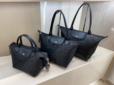LONGCHAMP - ☆レア ロンシャン 星柄 ル・プリアージュ
