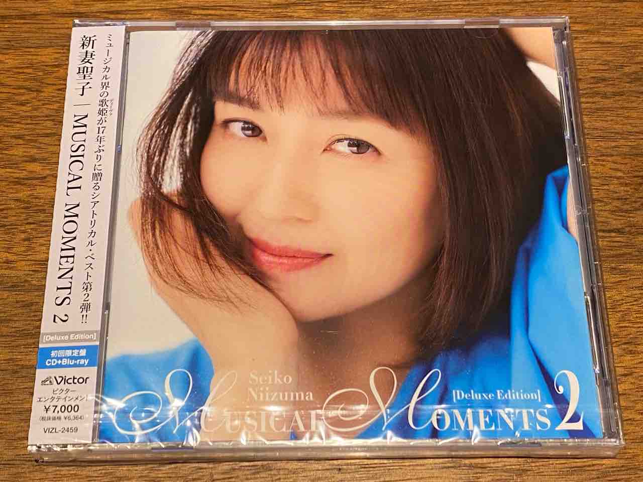 新妻聖子　MUSICAL MOMENTS 2（初回限定盤）CD＋Blu-ray Amazon.co.jp: MUSICAL MOMENTS 2 [初回限定盤] [CD + Blu-ray