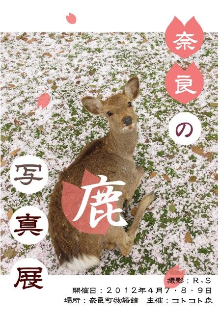 奈良の鹿写真展