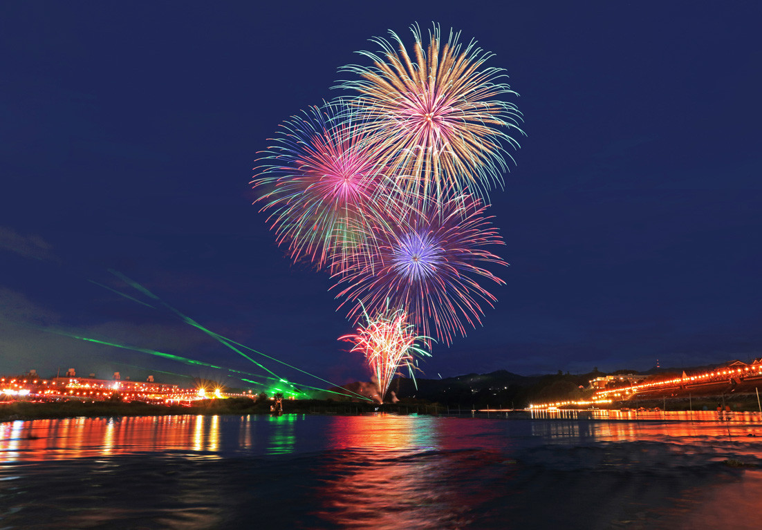 奈良の花火大会19 第48回吉野川祭り 納涼花火大会 8 15 木 奈良の地元情報を毎日更新 ならぷら