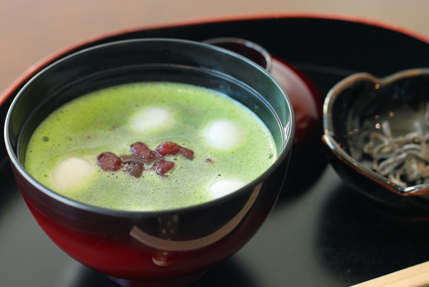 抹茶ふう抹茶ぜんざい