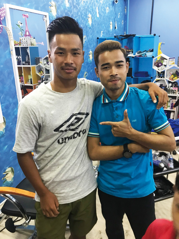 吉田大河-JFLでの一コマ