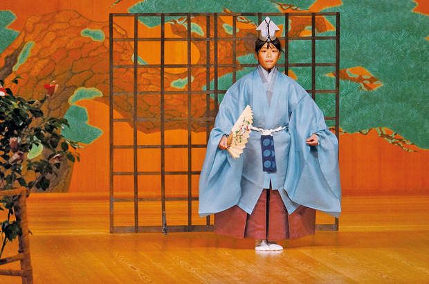 なら100年会館こどもお能グループ写真