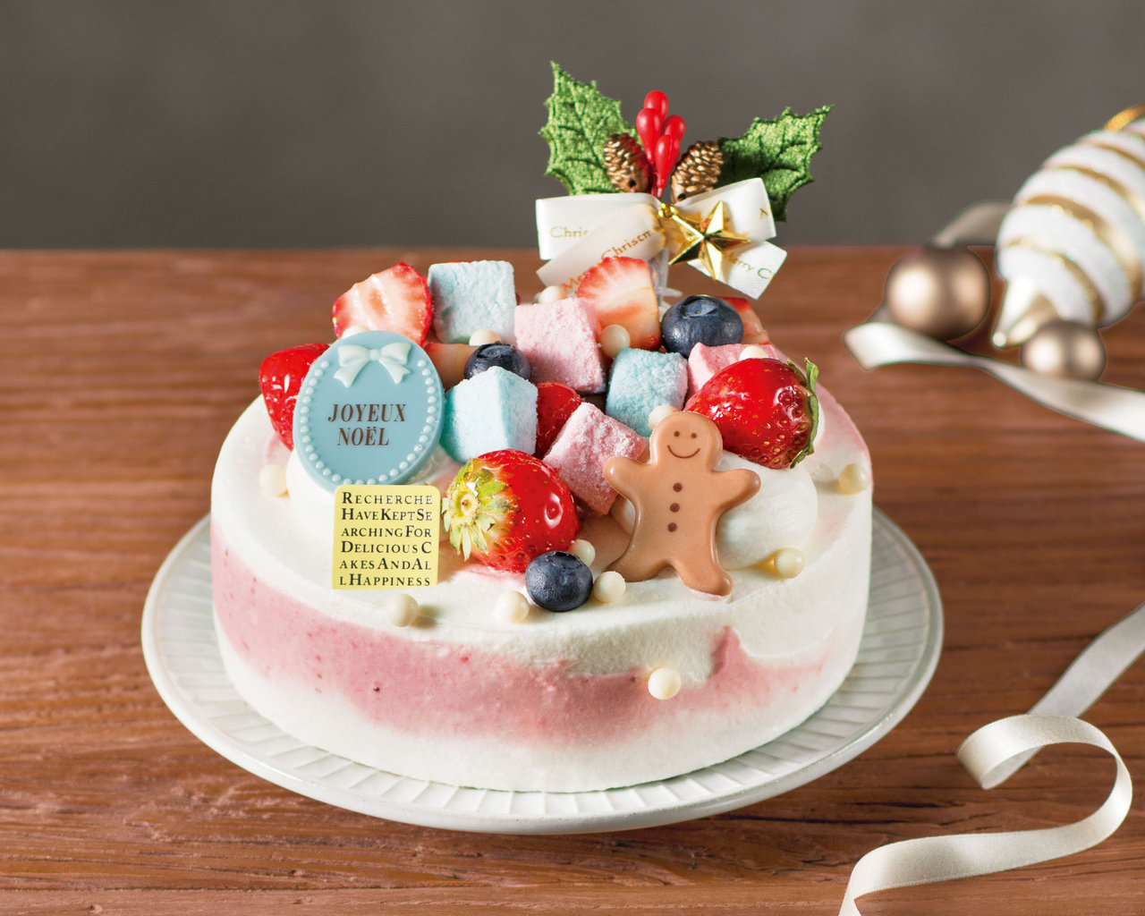 ｓｎｓ映え間違いなし フォトジェニックな今年のクリスマスケーキたち 奈良からはルシェルシュのケーキが登場 大丸心斎橋店 奈良 の地元情報を毎日更新 ならぷら
