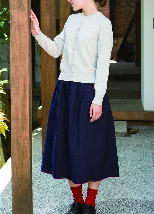 【SALE／37%OFF】 中川政七商店 新商品「直線裁ちの服」シリーズ 発売 : 奈良の スカート