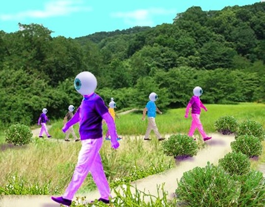 ２曲がりくねった小道