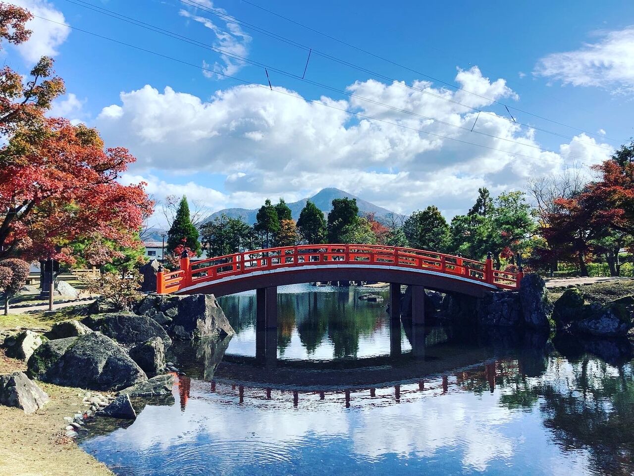 紅葉シーズン(福井県越前市)総社→上総社→紫式部公園 : 福井県越前市 武生町屋の暮らし(成田藤助商店)