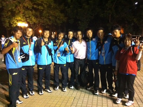 １２１１２１　男子選手と自分
