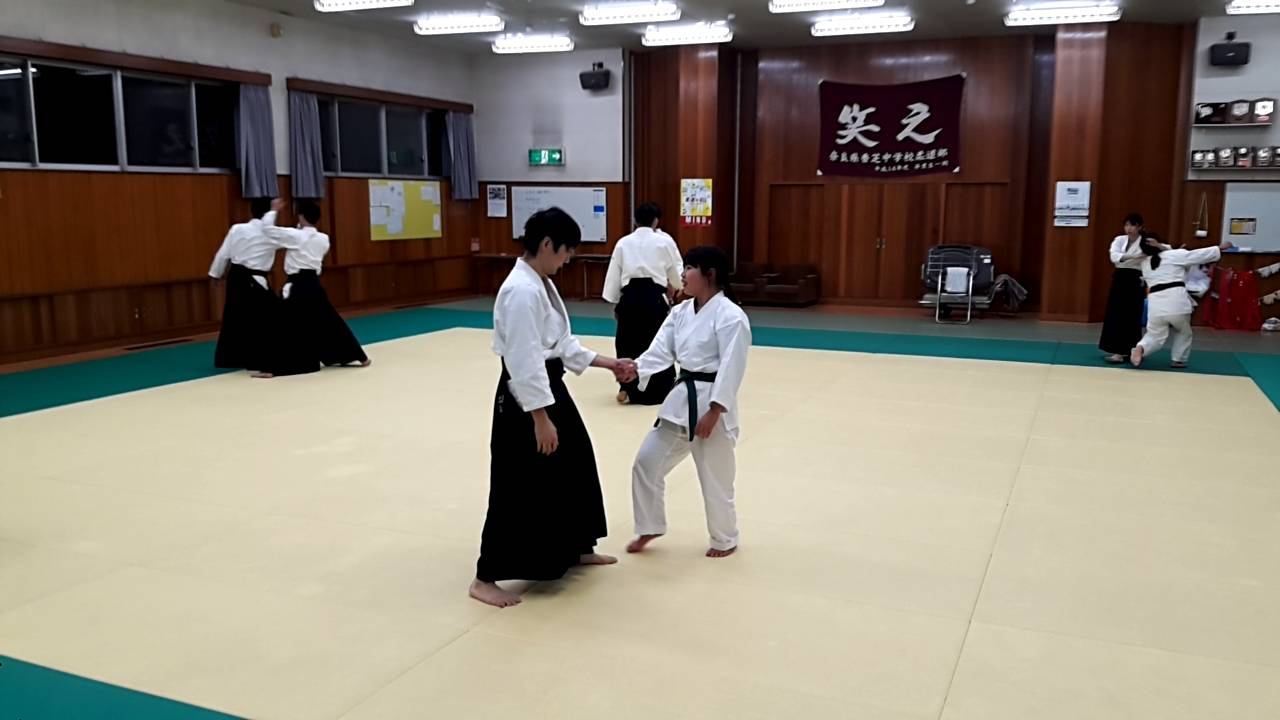 香芝市合気道部 令和2年1月24日 金 財 合気会登録道場 合気道 西大和会