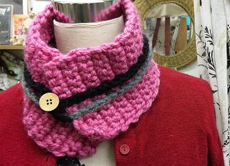 12.23マフラーピンク