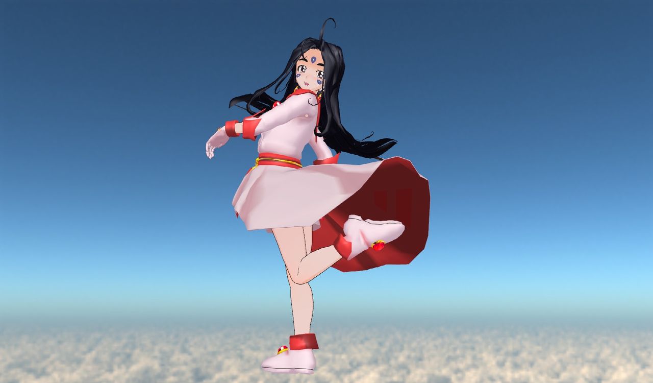 ああっ女神様っ」から スクルド（女神服） : MetaLogic の 3Dカスタム - 3d
カスタム 背景