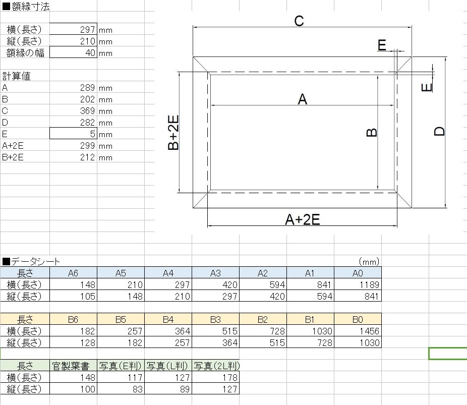 額縁の自作 ナル工房の日々