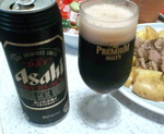 黒ビールで乾杯!