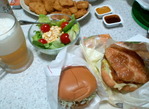 マクドナルド&モスバーガーパーティー