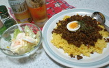 久々ドライカレー
