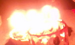 アップルパイが火事??